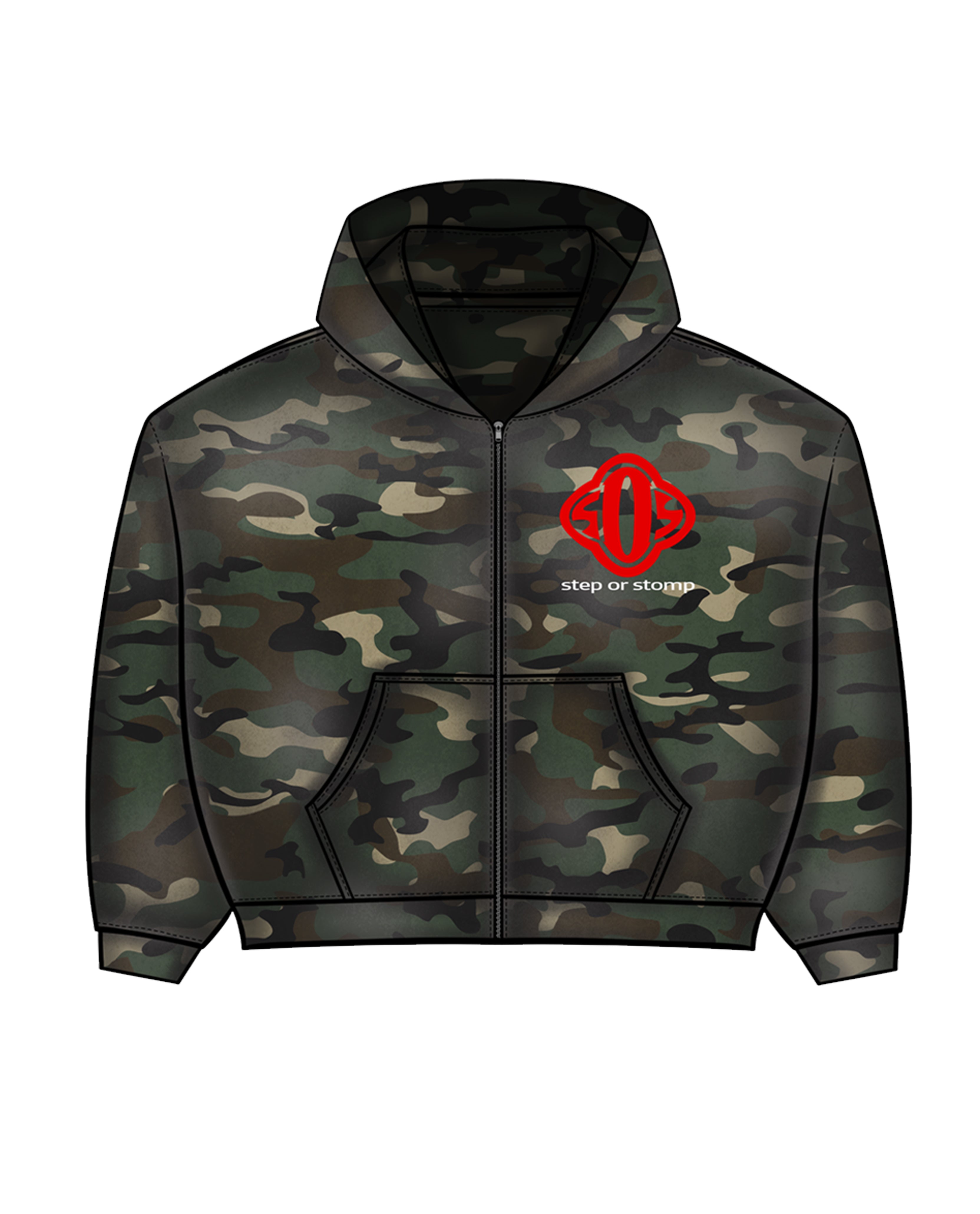 SOS™ Hoodie Camo